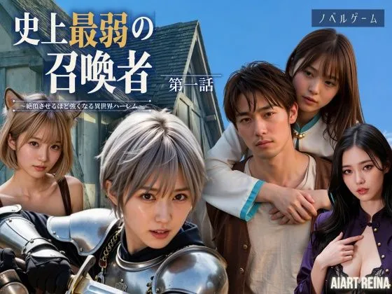 史上最弱の召喚者 〜絶頂させるほど強くなる異世界ハーレム〜 第一話＜ノベルゲーム＞（実写系）｜d_820243