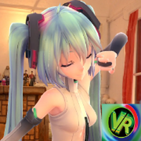 VR MMD 初音ミク ハコスコ対応　二眼